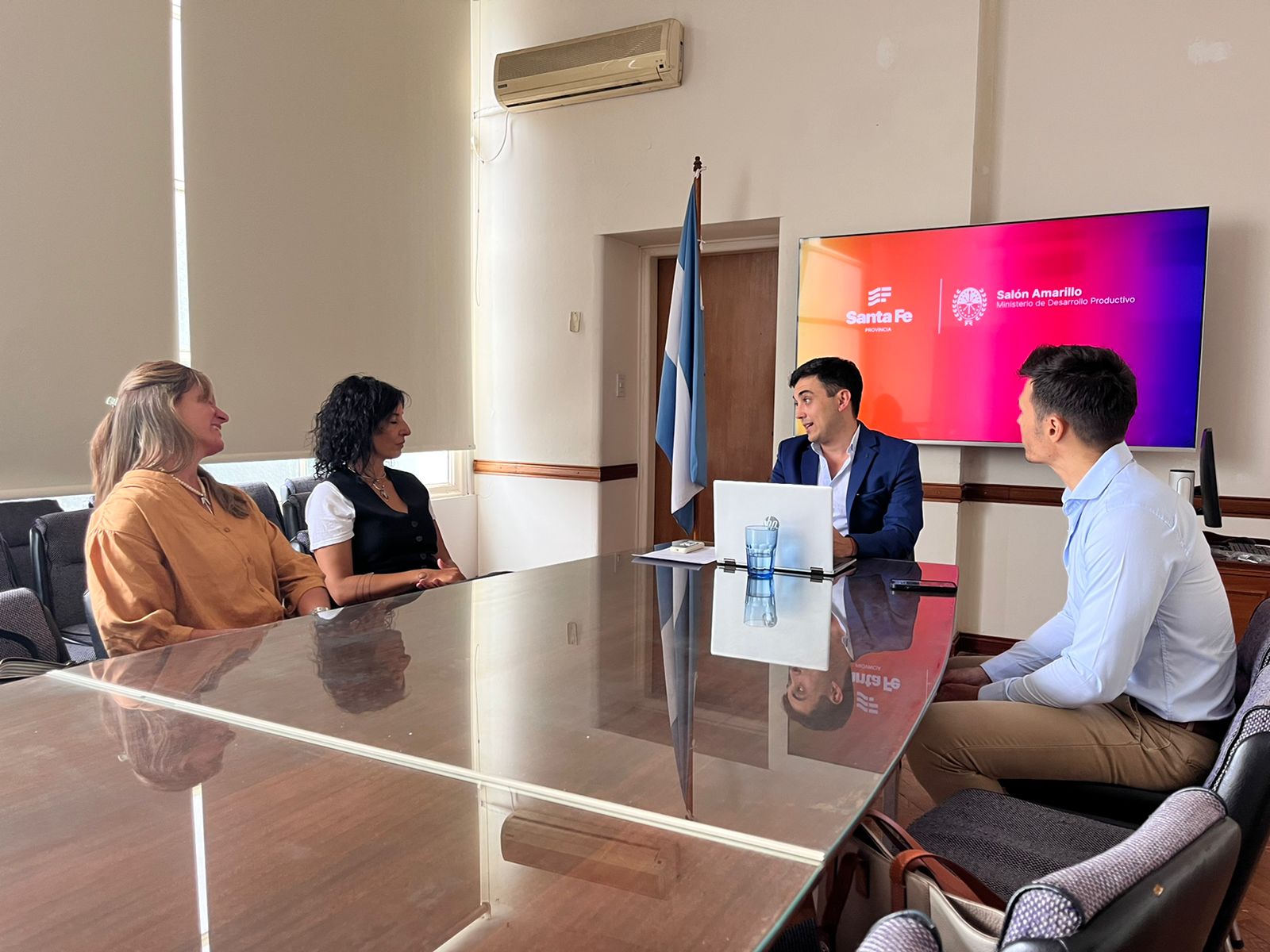 Visita al Ministerio de Desarrollo Productivo del Gobierno de Santa Fe 